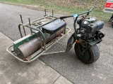 Tennis Court Roller, Front Wheel Drive, w/ 8HP Kohler Engine, 6 ft Roller