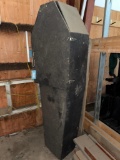Decorative Coffin made from Plywood/OSB approx 6 1/2 ft long