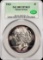 1923 Peace Silver Dollar, 90% Silver in CAC UNC Details Holder