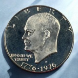 1976-S Proof Eisenhower BiCentennial Dollar