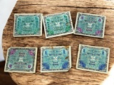 6- Military Currency notes