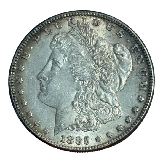 1885 Morgan Silver Dollar, 90% silver