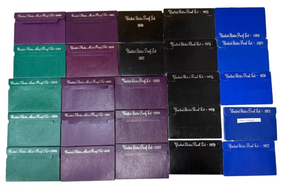 Instant Proof Set Collection, SEE LIST BELOW