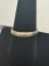 14K Stamped Wedding Band, size 10, weighs approx 3.49 grams