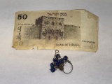 Israel Banknote and Asst. jewelry