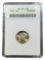 1937 Mercury Dime in MS63 FSB ANACS Soapbox holder