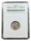 1942/1-D Mercury Dime ERROR in AU53 ANACS Soapbox holder