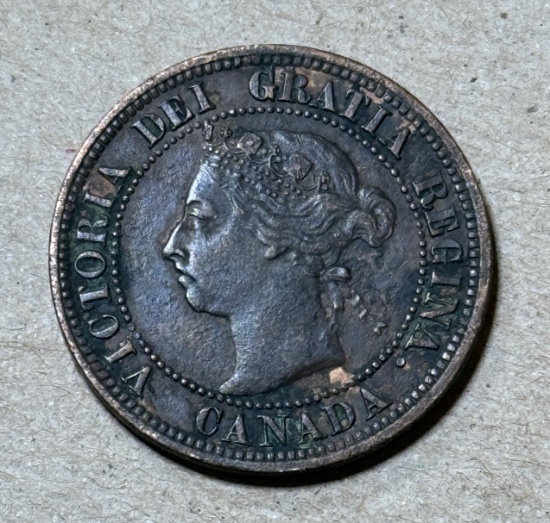 1891 Canada Large One Cent