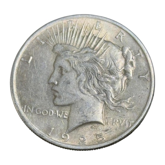 1925 Peace Silver Dollar, 90% Silver