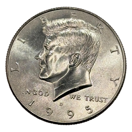 1995-D UNC Kennedy Half Dollar