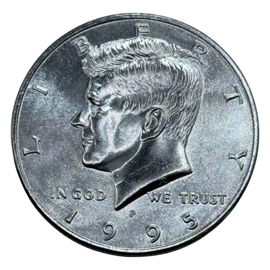 1995-P UNC Kennedy Half Dollar
