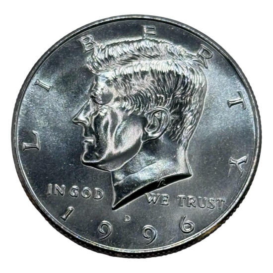 1996-D UNC Kennedy Half Dollar