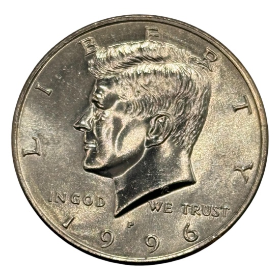 1996-P UNC Kennedy Half Dollar