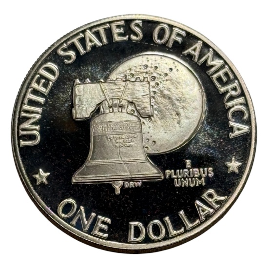 1976 Proof Eisenhower BiCentennial Dollar