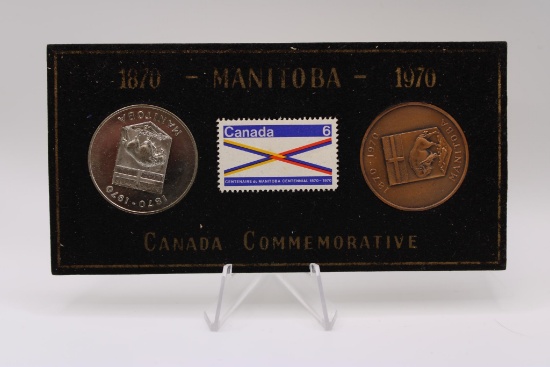 1970 Manitoba Canada Dollar Set