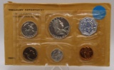 1960P US Mint Set w/ Franklin Half Dollar, SILVER Washington Quarter and SILVER Roosevelt Dime
