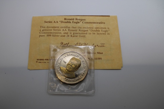 Ronald Reagan Series AA "Double Eagle" Commemorative Coin | Online
