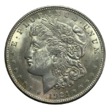 1921 Morgan Silver Dollar, 90% Silver
