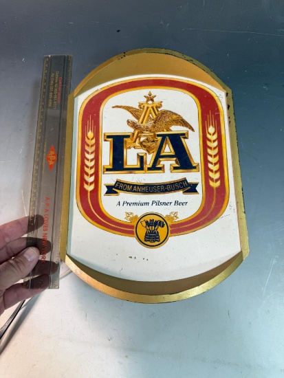 LA Beer Light Up sign, did not turn on when plugged in