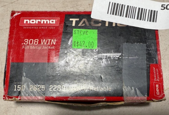 13 rounds of 308 WIN ammo