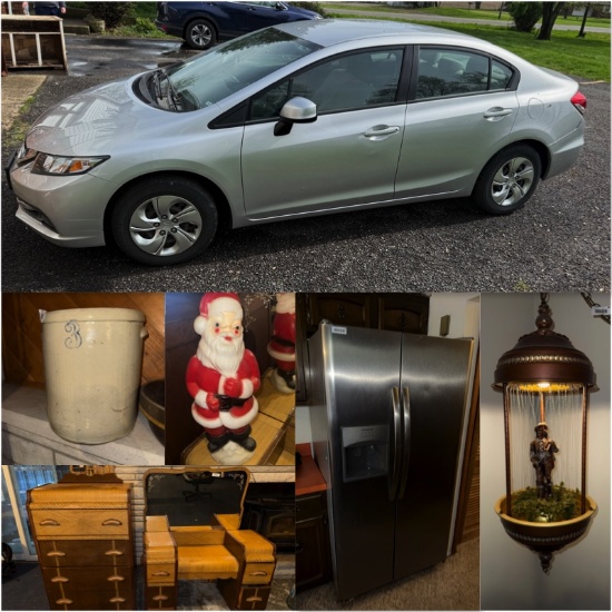 2013 Honda Civic, Furniture, Appliances and more