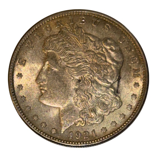 1921 Morgan Silver Dollar, 90% silver