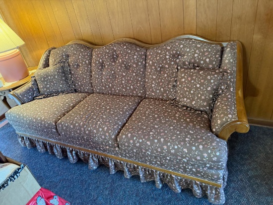 Couch Floral pattern