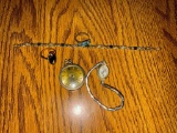 Jewelry and Elgin Ladies Pocket watch vintage jewelry lot