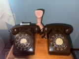 3- Phones, 2  Rotary made in 1981, 83, and  Novelty Ericophon