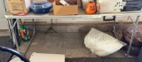 Folding card table