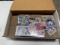 Baseball cards large lot of 87 and 88 Topps for set building with stars in toploaders
