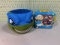 Rug Rats Lunch Box and Ninja Turtles Basket