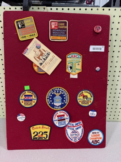 Patch and Political button display
