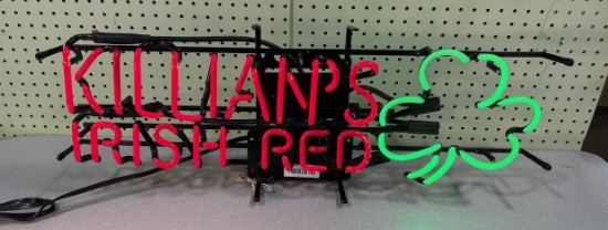LOCAL PICKUP ONLY- Killians Red Beer Light - works, 32 inches long