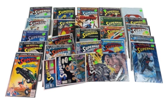 Superman lot of 25 comics including issue #500  DC Comics