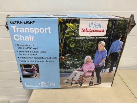 Transport Chair in box Walgreens