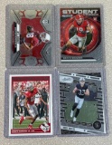 Brock Bowers and Marvin Harrison Jr. 2024 RC lot of 4 Cardinals Raiders