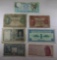 7- vintage foreign Banknotes, sells times the money
