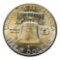 1950 Franklin Half Dollar, 90% Silver
