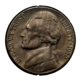 1950-D Jefferson Nickel, United States Mint, Denver Mint Mark