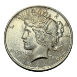 1923 United States Peace Dollar, 90% Silver