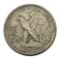 1945 Walking Liberty Half Dollar Coin, 90% Silver