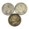 3- 1964 90% Silver Roosevelt Dimes, one is a D mint, SELLS TIMES THE MONEY