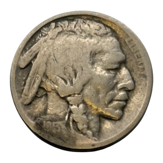 1913 Type 1 Buffalo Nickel