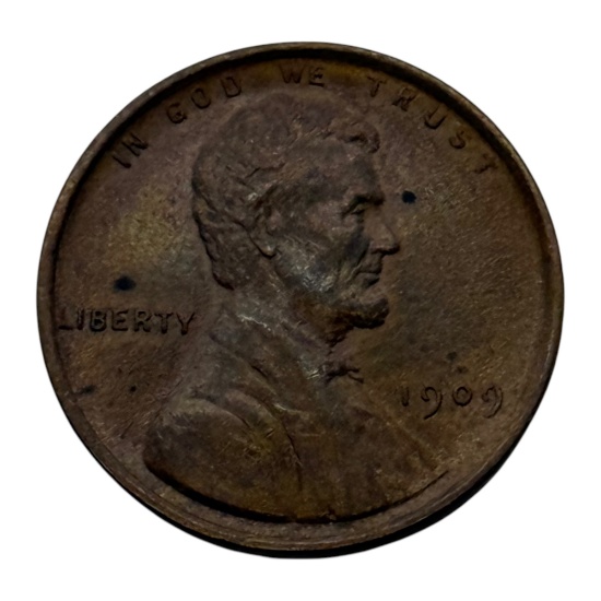 1909 Lincoln Wheat Cent, United States Mint