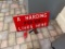 Red Decorative Sign, 