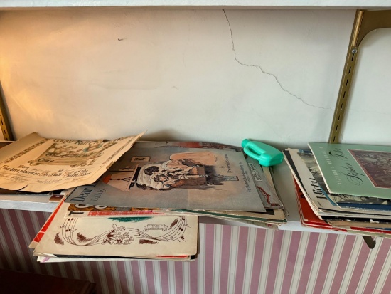Asst. Ephemera and Sheet Music