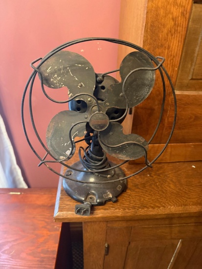 Vintage Emerson Fan untested Cage is 9 1/2" across
