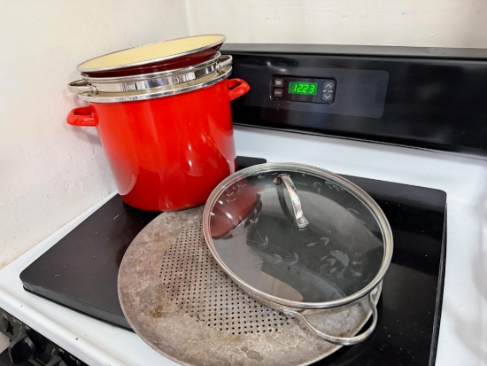 Pots and Pans, Stove not included