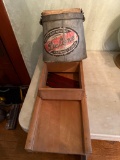 Mop Bucket and Slaw Cutter